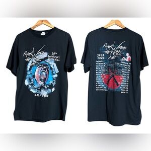 Roger Waters The Wall Live 30th anniversary tour 2010 short sleeve t-shirt Large